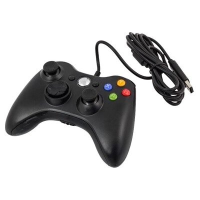 Геймпад Microsoft Wireless Controller Black (Xbox 360) от компании Компания «Про 100» - фото 1