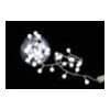 Гирлянда  # 20 на 30 белых  (1см) светодиодных шариков, от компании Компания «Про 100» - фото 1