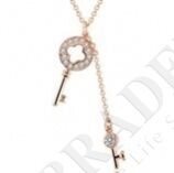 Колье «золотой ключик»pendant with chain 40 + 6 cm) (AS 0013)