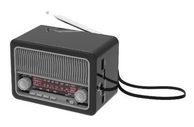 Компактный трёхдиапазонный радиоприёмник Ritmix RPR-035 SILVER от компании Компания «Про 100» - фото 1