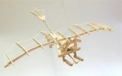 Конструктор из дерева "Орнитоптер" Леонардо Да Винчи (Da Vinci Ornithopter Item # D-026) от компании Компания «Про 100» - фото 1