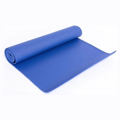 Коврик для фитнеса 173x61x0,5 (Yoga Mate 5 mm, blue color) от компании Компания «Про 100» - фото 1