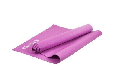 Коврик для йоги 173*61*0,3 розовый (Yoga mat 173*61*0,3 crimson) SF 0401 от компании Компания «Про 100» - фото 1