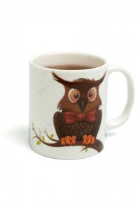 Кружка-хамелеон «СОВА»Cup "Owl"