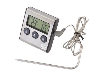 Кухонный ЖК термометр с выносным зондом SiPL от компании Компания «Про 100» - фото 1
