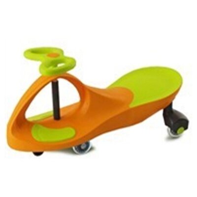Машинка детская с полиуретановыми колесами, салатово-оранжевая «БИБИКАР» (Bibicar, new type, orange- green colour) от компании Компания «Про 100» - фото 1