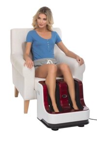 Массажер для стоп и икр «БЛАЖЕНСТВО ЛЮКС»Calf and foot massager TWO motors ZQ-8005B) KZ 0477