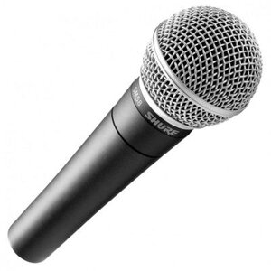 Микрофон SHURE SM-58 (в комплекте 2 беспроводных микрофона)