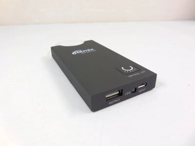 Мобильное зарядное устройство Ritmix RPB-4003 LED Black от компании Компания «Про 100» - фото 1