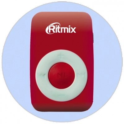 MP3-плеер Ritmix RF-1010 Red от компании Компания «Про 100» - фото 1