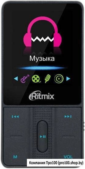 MP3-плеер Ritmix RF-4550 8Gb цвет в ассортименте от компании Компания «Про 100» - фото 1