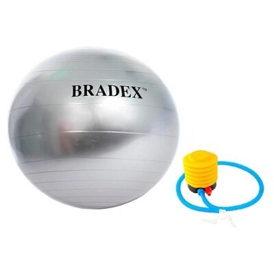 Мяч для фитнеса «ФИТБОЛ-65» с насосом от компании Компания «Про 100» - фото 1