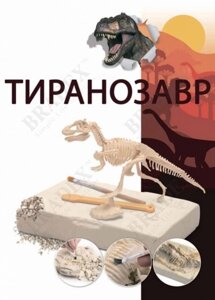 Набор для раскопок «ЮНЫЙ АРХЕОЛОГ» тиранозавр