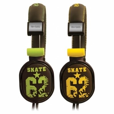 Наушники Ritmix RH-565 Skate Yellow от компании Компания «Про 100» - фото 1