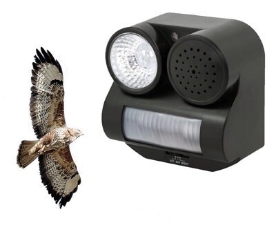 Отпугиватель птиц SV-1 (свет + крик орла) от компании Компания «Про 100» - фото 1