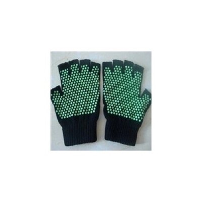 Перчатки противоскользящие для занятий йогой (Gloves for Yoga and Pilates, light blue) от компании Компания «Про 100» - фото 1