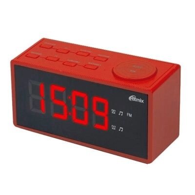 Радио-часы  Ritmix RRC-1212 RED - розница