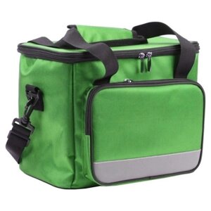 Сумка-холодильник на ремне 33*23*28см, цвет зеленый (COOLER BAG. green) TD 0671