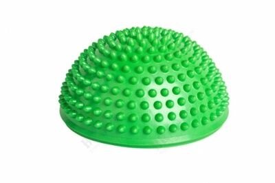 Полусфера балансировочная массажная, зеленая (Half massage balance ball, green) - распродажа