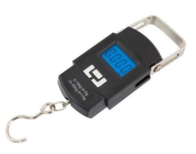 Электронные весы-термометр ручные 50 кг с крюком SiPL - сравнение