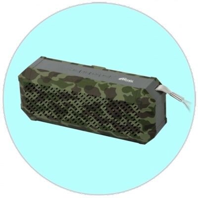 Портативная Bluetooth-колонка Ritmix SP-260B, army khaki - выбрать