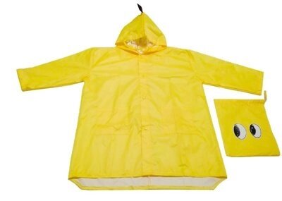 Дождевик «ДРАКОН» желтый, размер М (children\s raincoat yellow, M-size) DE 0485 - наличие