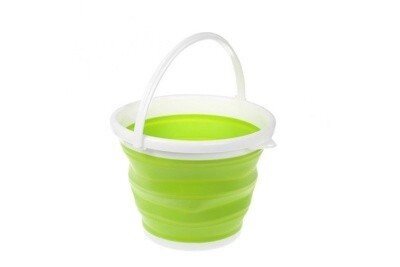 Ведро складное круглое 10л зеленое (foldable bucket 10L) TD 0318 - сравнение