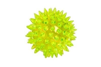 Массажный шарик (5,5 см) с подсветкой (Dia 5.5cm light up led rubber ball) DE 0522 - опт