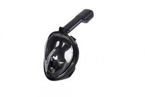 Маска для плавания и снорклинга с креплением для экшн-камеры, черная, S (Mask for snorkeling) SF 0371