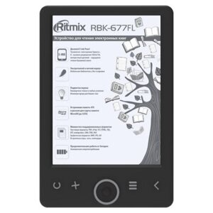 Электронная книга Ritmix RBK 677FL Black