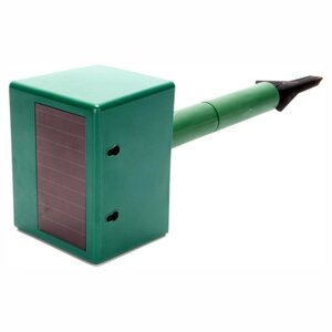 Прибор для отпугивания животных ультразвуковой на солнечной батарее (solar ultrasonic powered animal repeller)