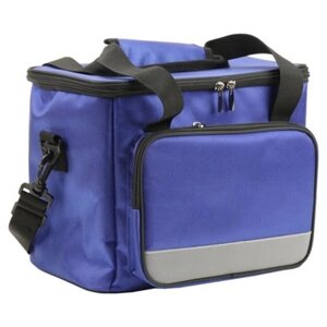 Сумка-холодильник на ремне 28*19*23,5см, цвет синий (COOLER BAG. blue) TD 0670