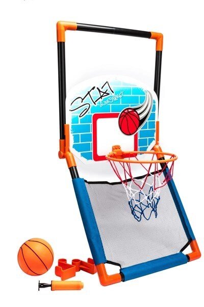 Баскетбольный щит 2 в 1 с креплением на дверь (FLOOR TO DOOR basketball SET) DE 0367 - отзывы