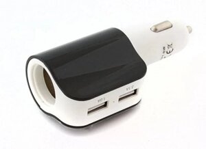 Разветвитель прикуривателя SiPL 2 USB 2.1 А