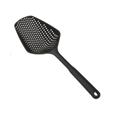 Ложка-шумовка, черная (Colander Drain spoon) TK 0357 - заказать