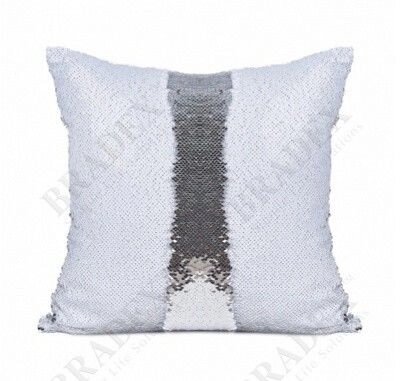 Подушка декоративная «РУСАЛКА» цвет белый матовый (Magic Pillow color white matte/silver) от компании Компания «Про 100» - фото 1