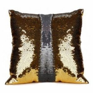 Подушка декоративная «РУСАЛКА» цвет золото (Magic Pillow color gold/silver)