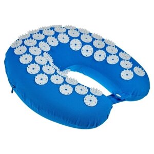 Подушка дорожная акупунктурная «НИРВАНА», синий (Travel pillow) KZ 0734