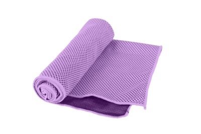 Полотенце охлаждающее в бутылке, фиолетовое (Dry towel (cooling towel), violet) SF 0415 от компании Компания «Про 100» - фото 1