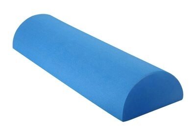 Полуцилиндр для фитнеса, йоги и пилатеса, 45 см (Half-tube for pilates and yoga, blue) SF 0282 от компании Компания «Про 100» - фото 1