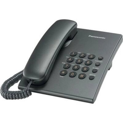 Проводной телефон Panasonic KX-TS2350RU-T от компании Компания «Про 100» - фото 1