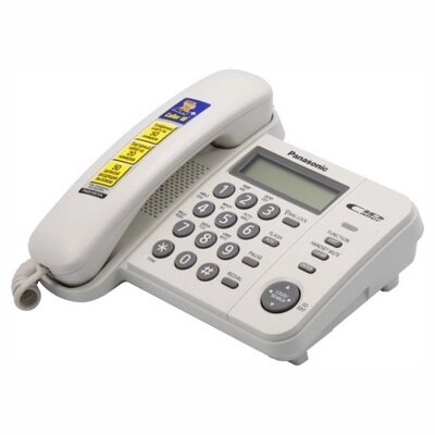 Проводной телефон Panasonic KX-TS2356RU-W от компании Компания «Про 100» - фото 1