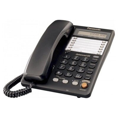 Проводной телефон Panasonic KX-TS2365RU-B от компании Компания «Про 100» - фото 1