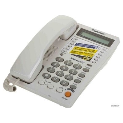 Проводной телефон Panasonic KX-TS2365RU-W от компании Компания «Про 100» - фото 1