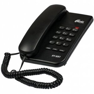 Проводной телефон Ritmix RT-320 black