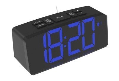 Радио-часы Ritmix RRC-1820 BLACK от компании Компания «Про 100» - фото 1