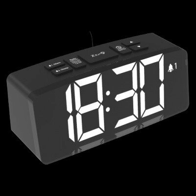 Радио-часы Ritmix RRC-1830 BLACK от компании Компания «Про 100» - фото 1