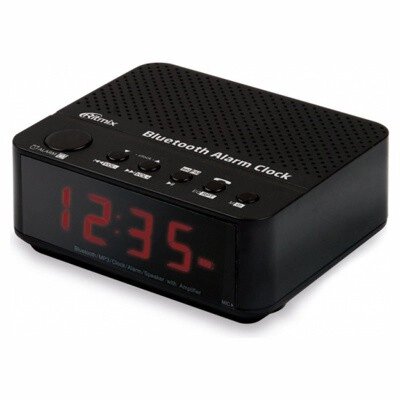 Радио-часы Ritmix RRC-818 BLACK от компании Компания «Про 100» - фото 1