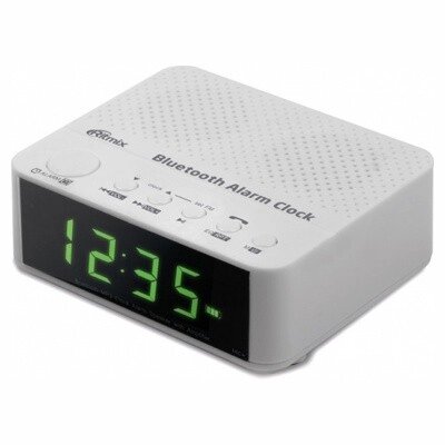Радио-часы Ritmix RRC-818 WHITE от компании Компания «Про 100» - фото 1
