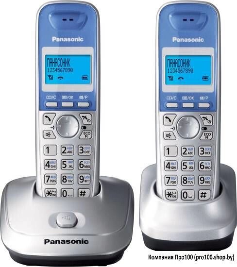 Радиотелефон Panasonic KX-TG 2512 RU-S от компании Компания «Про 100» - фото 1